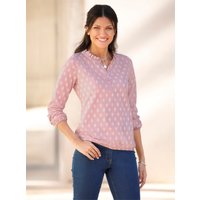 Witt Weiden Damen Langarmshirt hortensie-ecru-bedruckt von Witt