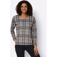 Witt Weiden Damen Langarmshirt sesam-ecru-bedruckt von Witt