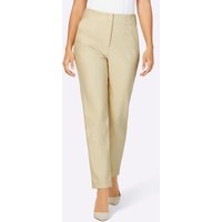 Witt Damen Lederimitat-Hose, sand von Witt