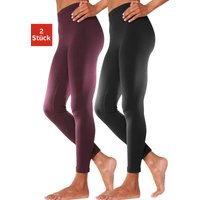 Witt Weiden Damen Leggings beere, schwarz von Witt