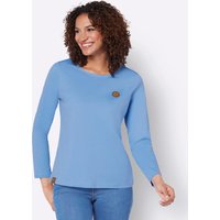 Witt Weiden Damen Longsleeve himmelblau von Witt