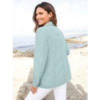 Witt Damen Parka mit silberfarbigen Details, jadegrün von Witt