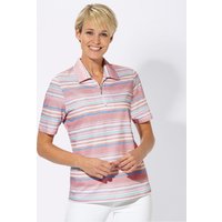 Witt Weiden Damen Poloshirt altrosé-gestreift von Witt