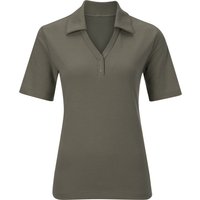 Witt Weiden Damen Poloshirt khaki von Witt