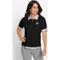 Witt Weiden Damen Poloshirt schwarz von Witt