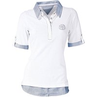 Witt Weiden Damen Poloshirt weiß von Witt