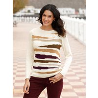 Witt Weiden Damen Pullover ecru-gemustert von Witt