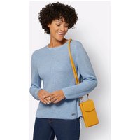 Witt Weiden Damen Pullover eisblau-ecru-meliert von Witt