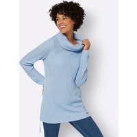 Witt Weiden Damen Pullover eisblau-ecru-meliert von Witt