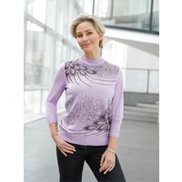 Witt Weiden Damen Pullover flieder-gemustert von Witt