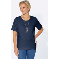 Witt Weiden Damen Rundhalsshirt dunkelblau von Witt