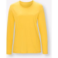 Witt Weiden Damen Schlafanzug-Shirt gelb von Witt