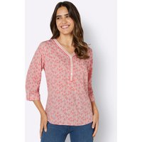 Witt Weiden Damen Schlupfbluse puder-grapefruit-bedruckt von Witt