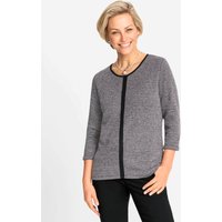 Witt Weiden Damen Shirt mauve-schwarz-gemustert von Witt