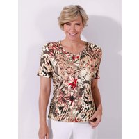 Witt Weiden Damen Shirt rosenquarz-taupe-bedruckt von Witt