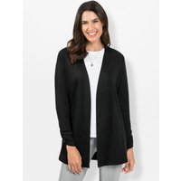 Witt Damen Shirtjacke, schwarz von Witt