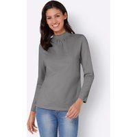 Witt Weiden Damen Stehkragenshirt grau von Witt