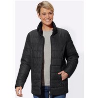 Witt Damen Steppjacke mit seitlicher Längs-Steppung, schwarz von Witt