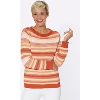 Witt Weiden Damen Streifenpullover terra-apricot-gestreift von Witt