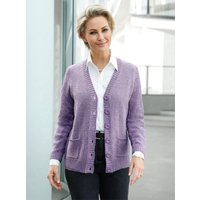 Witt Weiden Damen Strickjacke flieder-meliert von Witt