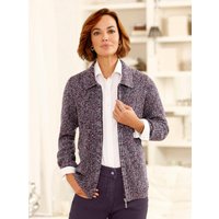 Witt Weiden Damen Strickjacke malve-marine-meliert von Witt