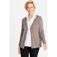 Witt Weiden Damen Strickjacke taupe von Witt