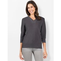 Witt Weiden Damen Strickpullover anthrazit von Witt