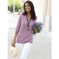 Witt Weiden Damen Strickpullover fuchsia-meliert von Witt