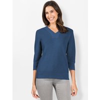 Witt Weiden Damen Strickpullover jeansblau von Witt