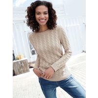 Witt Weiden Damen Strickpullover sand von Witt