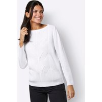 Witt Weiden Damen Strickpullover weiß von Witt