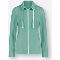 Witt Weiden Damen Sweatjacke salbei von Witt