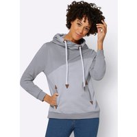 Witt Weiden Damen Sweatshirt steingrau-meliert von Witt