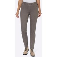 Witt Damen Thermo-Jeans, taupe-denim von Witt