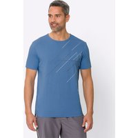 Witt Weiden Herren Freizeitshirt mittelblau von Witt