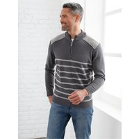 Witt Weiden Herren Pullover anthrazit-steingrau von Witt