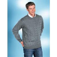 Witt Weiden Herren Pullover grau-meliert von Witt