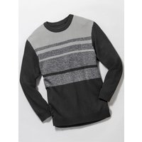 Witt Weiden Herren Pullover schwarz-grau von Witt