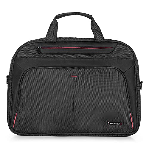 WITTCHEN Herren Biznes Laptoptasche, Schwarz von WITTCHEN