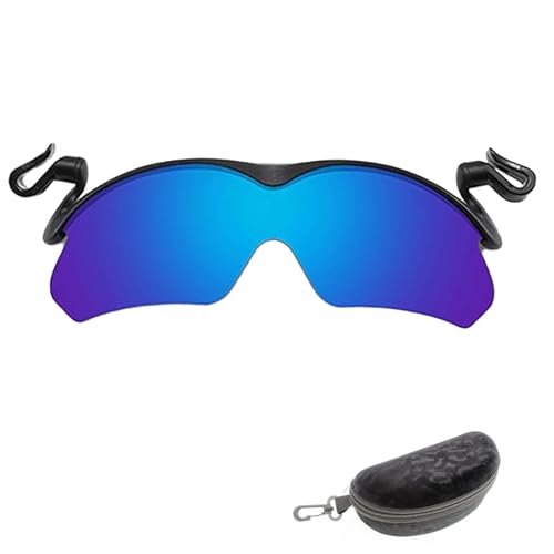 WIWIDANG Clip-Cap-Sonnenbrille, Radfahren Clip-on-Hut polarisierte Sonnenbrille, Baseball-Cap-Clip-on-Sonnenbrille für Frauen und Männer (Stil-5) von WIWIDANG