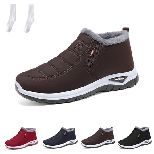WIWIDANG Podofit Winterstiefel, Podofit OrthopäDischer Winterschuhe, Podomax Winterschuhe Winterstiefel Stiefel Schuhe (Braun, Erwachsene, Damen, 39, Numerisch, EU Schuhgrößensystem, M) von WIWIDANG
