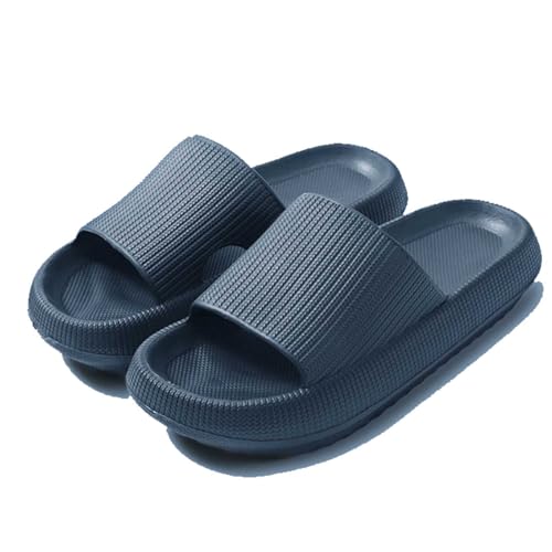 WIWIDANG Pumis Schlappen, Pummy Original Damen, Badeschlappen Damen Weich FüR Maxirnalen Komfort (Marineblau, Erwachsene, Damen, 40, Numerisch (von/bis), EU Schuhgrößensystem, 41, M) von WIWIDANG