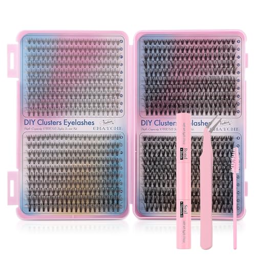 800 PCS Lash Extension Set: WIYETY DIY Wimpernverlängerung Kit 9-16mm Mix Länge, Wiederverwendbar DIY Wimpern Extensions Set Mit Mascara und Wimpernpinzette 800 PCS Lash Extension Set: WIYETY DIY Wimpernverlängerung Kit 9-16mm Mix Länge, Wiederverwendbar DIY Wimpern Extensions Set Mit Mascara und Wimpernpinzette von WIYETY