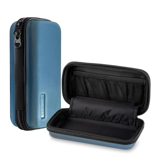 WIZONER Schutzhülle für Meridian-Rasierer: EVA-Hart-Meridian-Trimmer-Tasche, schützende Reise-Tragetasche für elektrische Rasierer, Organizer für Männer, Körperhaar, stoßfest, wasserdicht, nur Hülle von WIZONER