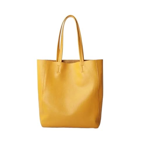 Damen Schultertasche Hobo Schwarz Weiß Grau Blau Gelb Leder frauen Handtasche Schulter Tasche Weibliche Shopping Tote Geldbörse(Color 12) von WJIAYAO