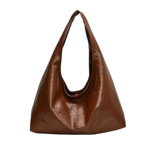 WJIAYAO Damen Schultertasche Hobo Design Große PU Leder Unterarm Taschen Dame Winter Schulter Tasche for Frauen Handtaschen Und Geldbörsen(Color 4) von WJIAYAO
