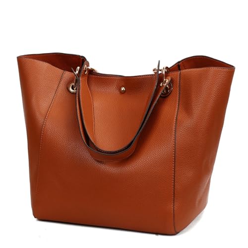 WJIAYAO Damen Schultertasche Hobo Leder-Umhängetaschen for Damen mit großem Fassungsvermögen, Umhängetasche for, große Geldbörsen und Handtaschen(Color 6) von WJIAYAO