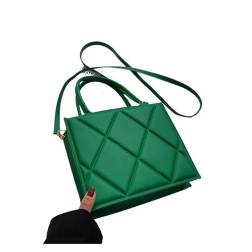 WJLYDM Leder Umhängetasche for Frauen Klappe Umhängetasche Handtaschen Geldbörse Weibliche Einfache Einkaufstasche Kupplung Geldbörse(Type0) von WJLYDM