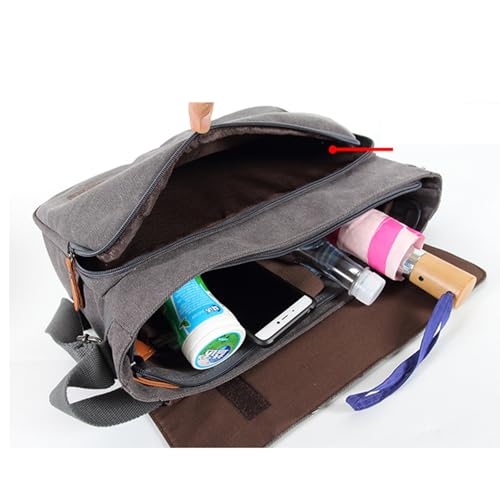 WJUHYGTF Anime Canvas College Umhängetasche, Daypack Schultasche Büchertasche Backpack Bag Single Schultertasche Umhängetasche Laptop,C von WJUHYGTF