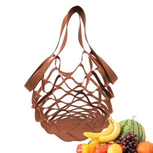 WJnflQN Mesh Tote Tasche - Kunstleder Tragetasche,Multifunktionale Falttasche Großraum Handtasche Atmungsaktiv Damen Mädchen Gym Urlaub Schule Familie Picknick Reisen von WJnflQN